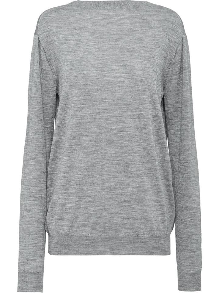 Prada Worsted Jumper - Grey