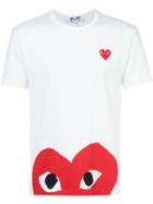 Logo Print T-shirt - Men - Cotton - M, White, Cotton, Comme Des Garçons Play