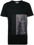 Les Benjamins - Striped Photo Print T-shirt - Men - Cotton - Xxl, Black, Cotton