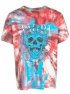 Amiri Skull Print Tie-dye T-shirt - Green