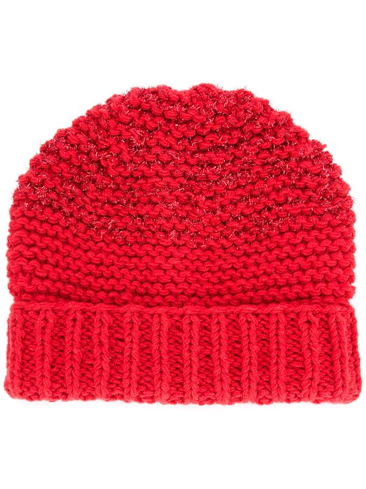 711 Aleksandra Denali Beanie - Red