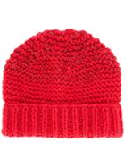 711 Aleksandra Denali Beanie - Red