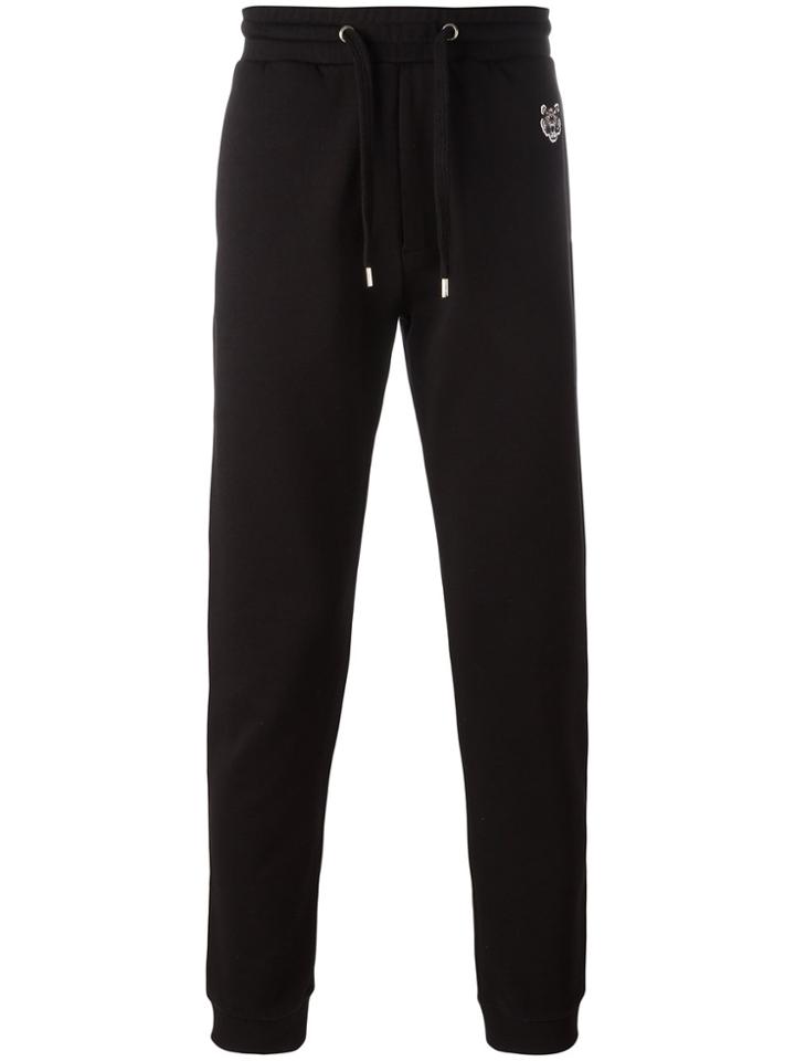 Kenzo Drawstring Waist Joggers - Black