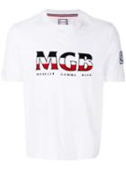 Moncler Logo Print Sweatshirt T-shirt - White