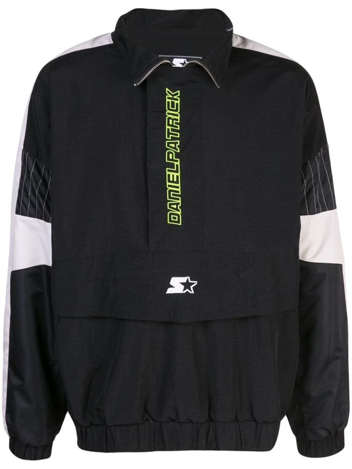 Daniel Patrick Windbreaker Jacket - Black