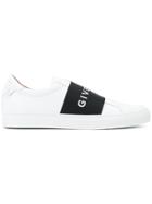 Givenchy Logo Strap Sneakers - White