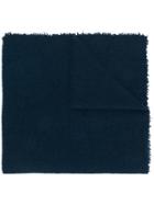 Faliero Sarti Classic Knit Scarf - Blue