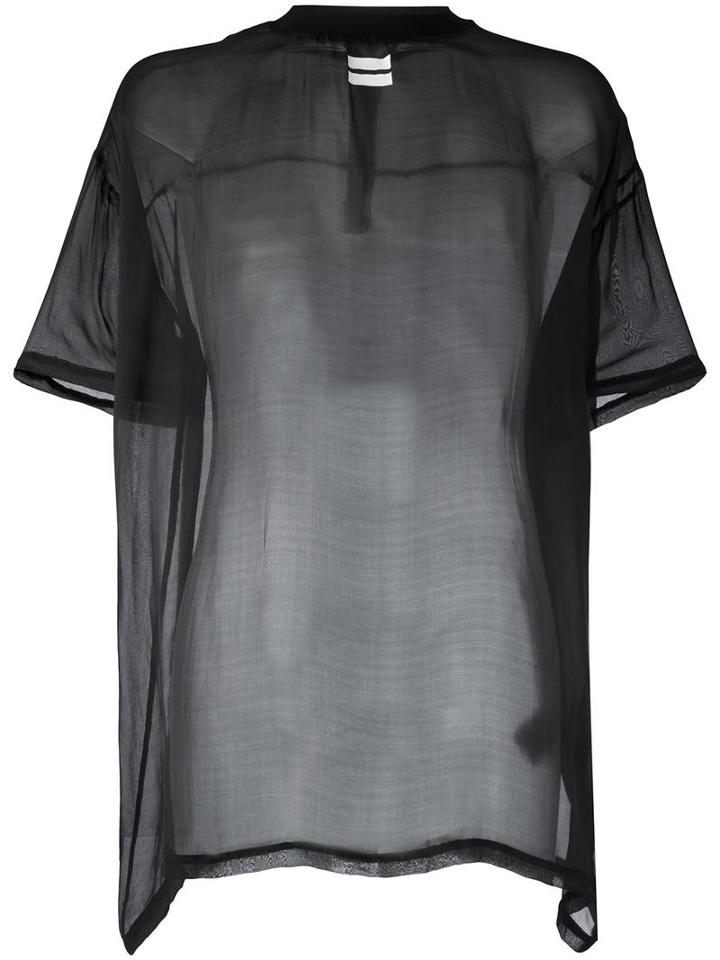 Odeur 'quad' T-shirt, Adult Unisex, Size: Xs, Black, Silk/viscose