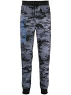Plein Sport Camouflage Track Pants - Grey