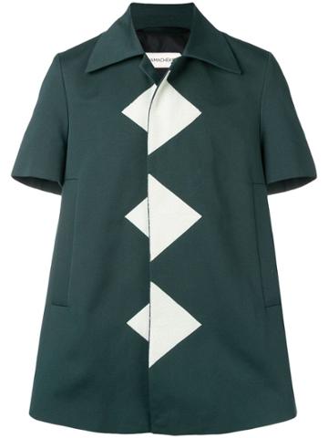 Namacheko Triangle Patch Shirt - Green