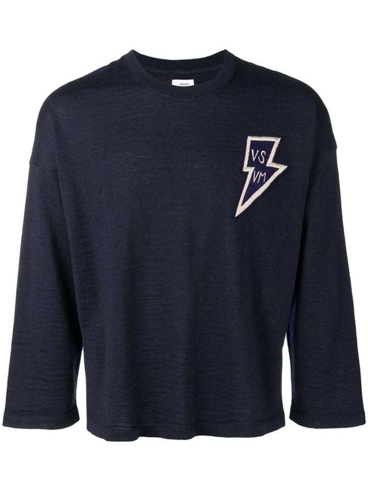 Visvim Loose Fit Sweatshirt - Blue