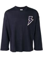 Visvim Loose Fit Sweatshirt - Blue