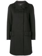 Paule Ka Bow Pocket Coat - Black