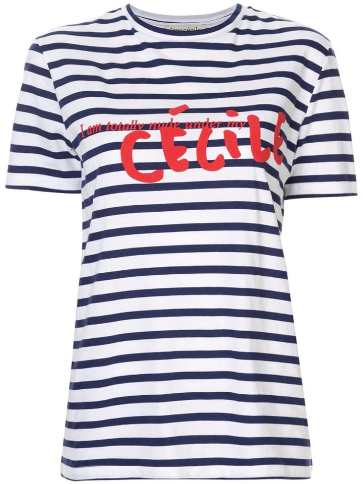 Être Cécile Cecile T-shirt - White