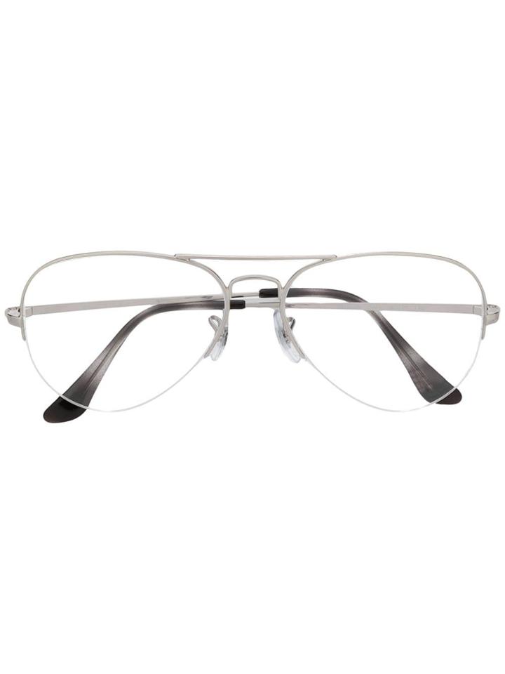Ray-ban Aviator Glasses - Silver
