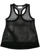 No Ka' Oi Sleeveless Sheer Top - Black