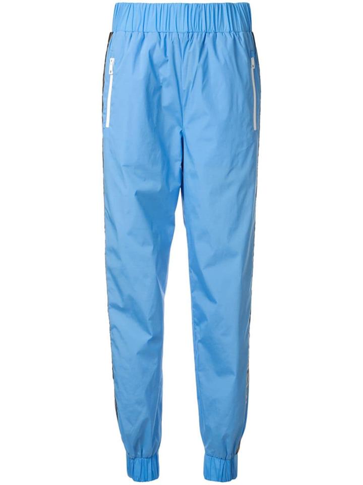 Fendi Logo Track Pants - Blue