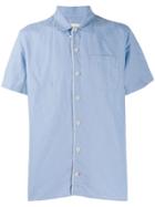 Oliver Spencer Short-sleeved Shirt - Blue