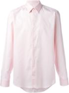 Marc Jacobs Concealed Button Fastening Shirt, Men's, Size: 48, Pink/purple, Cotton