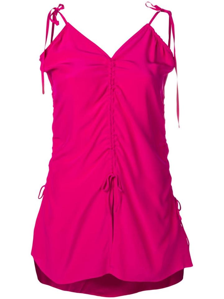 Marques'almeida Ruched Cami-top - Pink