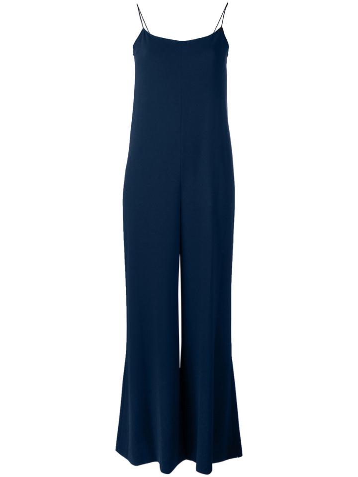 Theory Wide Leg Jumpsuit - Blue