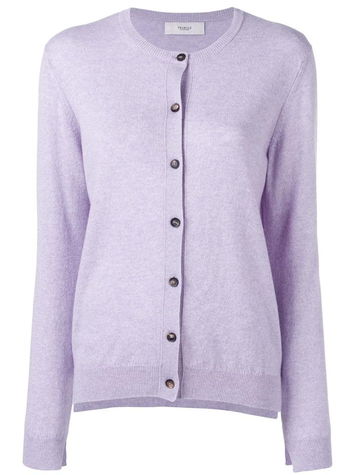 Pringle Of Scotland Classic Cardigan - Purple