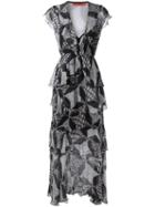 Manning Cartell Constellations Maxi Dress, Women's, Size: 10, Black, Silk