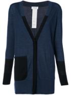 Akris Punto - Tonal Elongated Cardigan - Women - Wool - 12, Blue, Wool