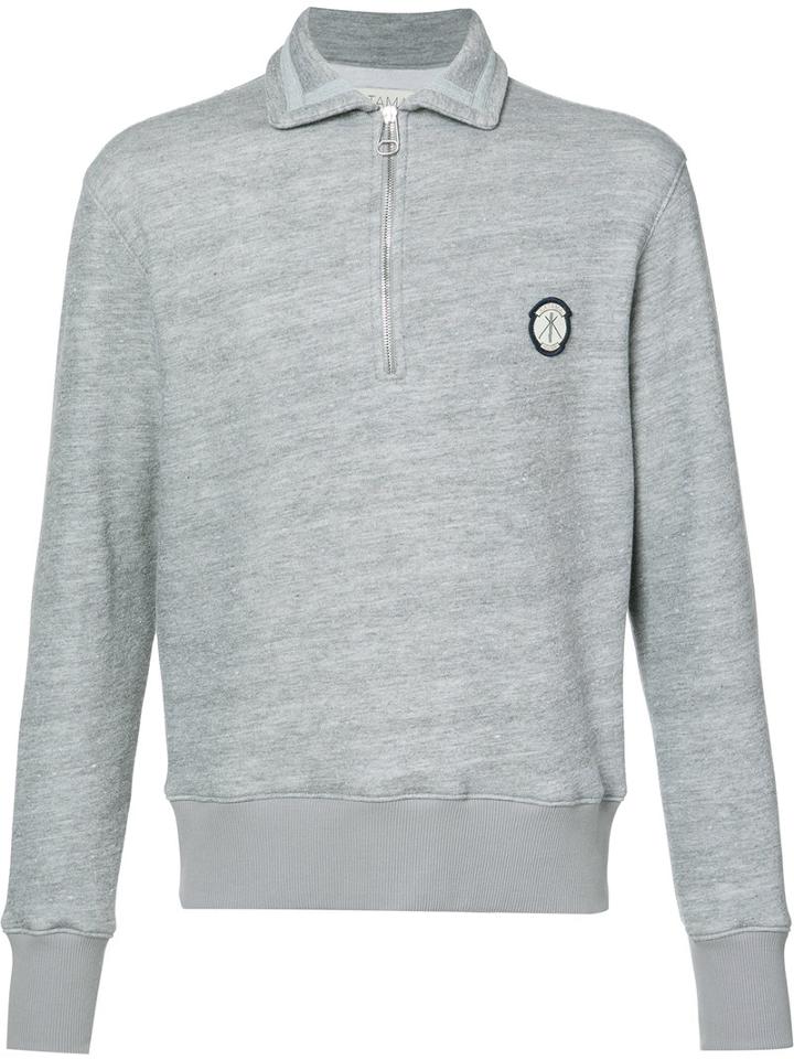 Katama - Robert Sweatshirt - Men - Cotton/polyester - Xxl, Grey, Cotton/polyester