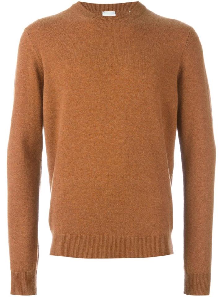Paul Smith Cashmere Classic Jumper, Men's, Size: Large, Yellow/orange, Cashmere