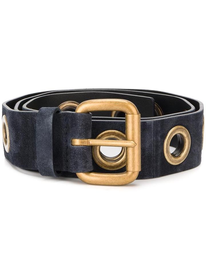 Orciani 'sensory' Belt, Women's, Size: 90, Blue, Leather/brass