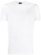 Emporio Armani Brand Eagle Printed T-shirt - White