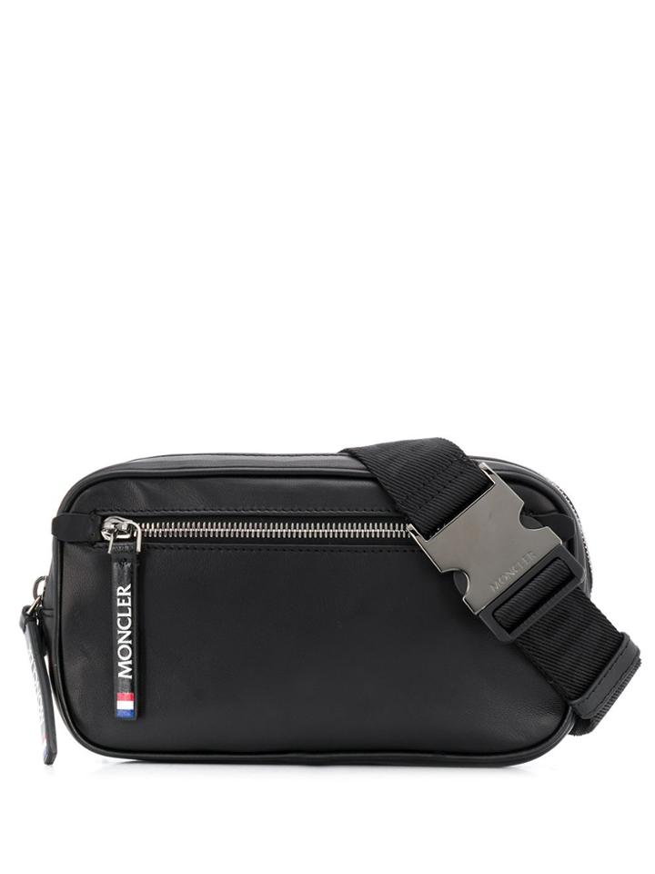 Moncler Zipped Rectangular Belt Bag - Black