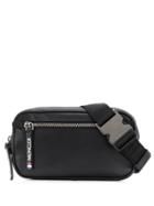 Moncler Zipped Rectangular Belt Bag - Black