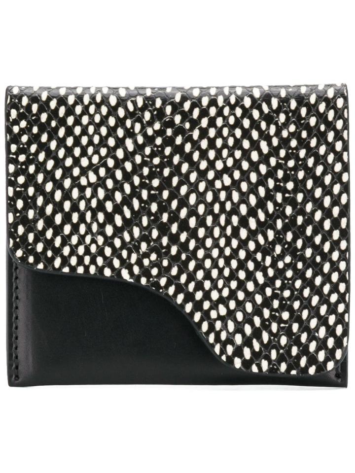 Atp Atelier Olba Snake Cardholder - Black