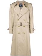 Burberry Vintage 1990's Traditional Trench Coat - Nude & Neutrals