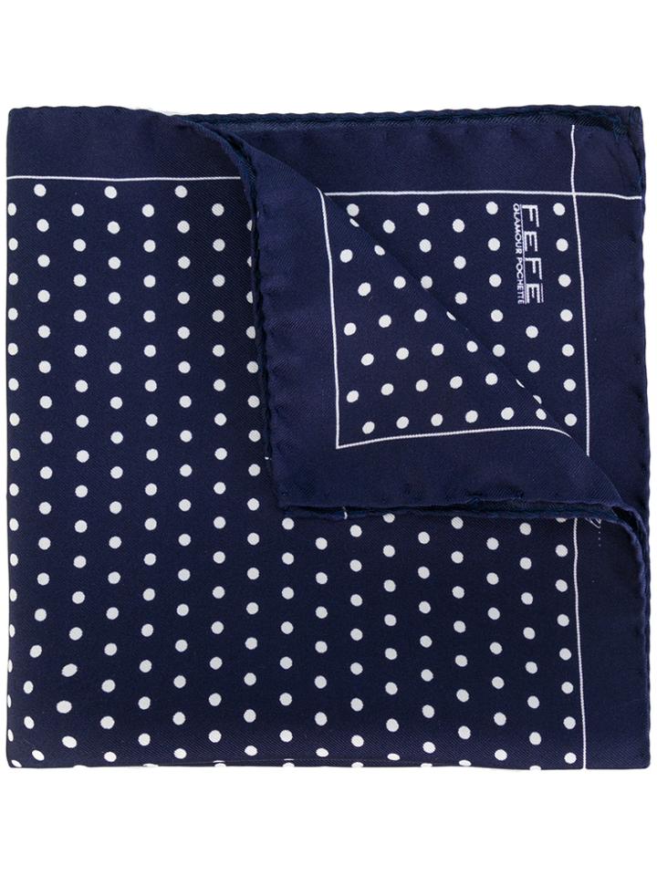 Fefè Printed Neck-scarf - Blue