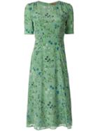 Altuzarra Sylvia Floral Print Dress - Green