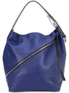 Proenza Schouler Medium Pebbled Hobo Bag - Blue