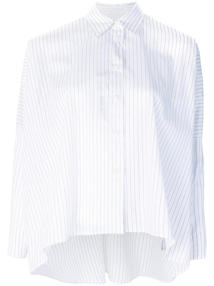 Mm6 Maison Margiela Classic Shift Blouse - White