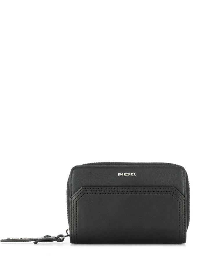 Diesel Rectangular Wallet - Black