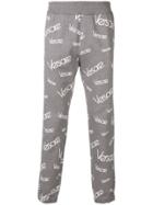 Versace Vintage Logo Track Pants - Grey