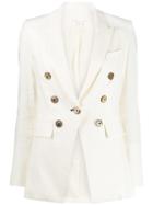 Veronica Beard Button Embellished Blazer - Neutrals