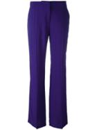 No21 Bootcut Tailored Trousers, Women's, Size: 46, Pink/purple, Viscose