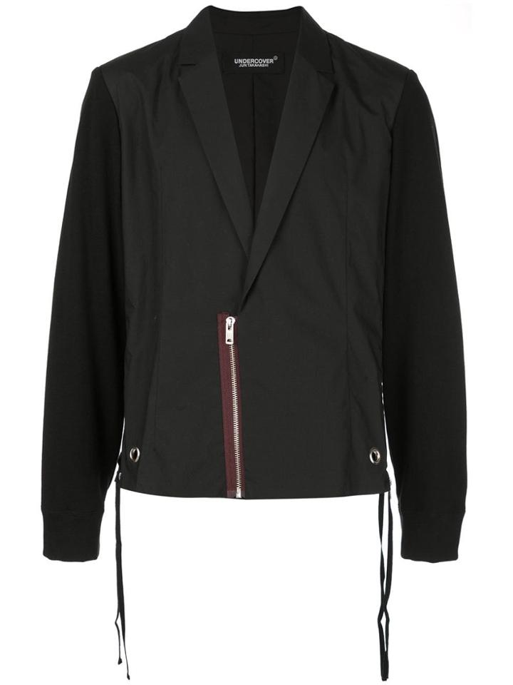 Undercover Vest Over Jacket - Black