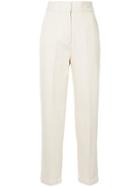 H Beauty & Youth High-waist Tailored Trousers - White