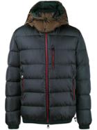 Moncler Quilted Feather Down Jacket - Grey