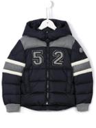 Moncler Kids 'monetier' Padded Jacket, Boy's, Size: 10 Yrs, Blue