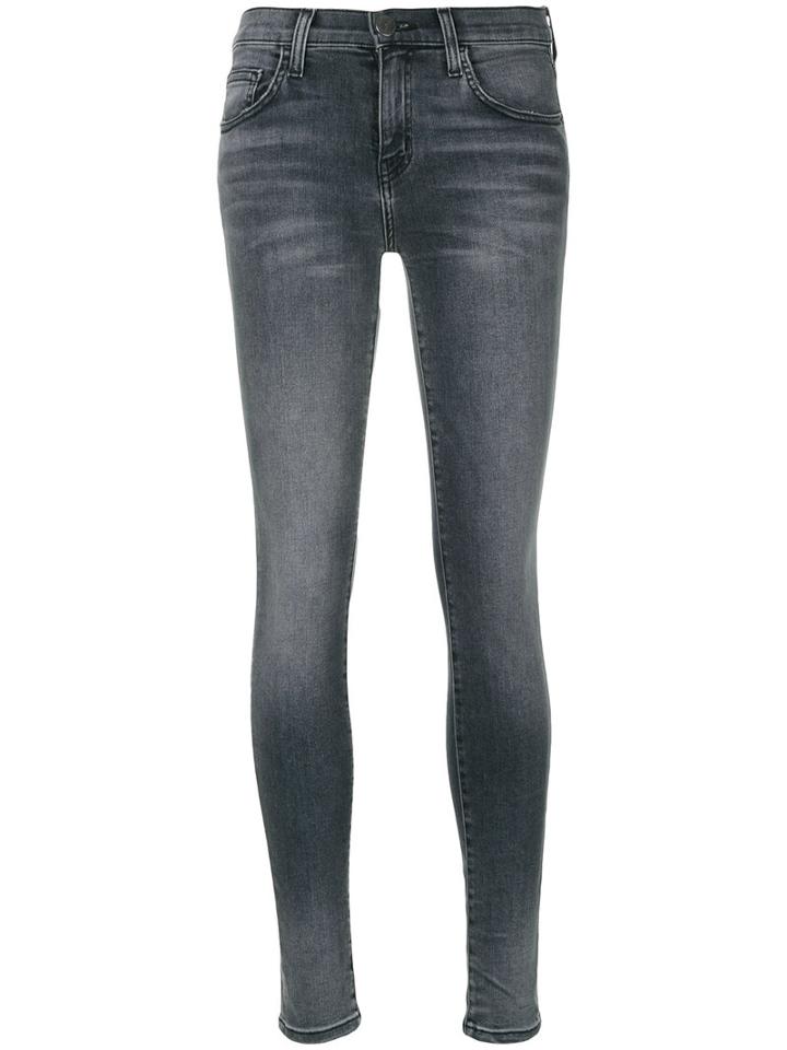 Current/elliott - The Highwaist Ankle Skinny Jeans - Women - Cotton/polyester/spandex/elastane - 26, Blue, Cotton/polyester/spandex/elastane