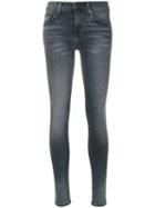Current/elliott - The Highwaist Ankle Skinny Jeans - Women - Cotton/polyester/spandex/elastane - 26, Blue, Cotton/polyester/spandex/elastane